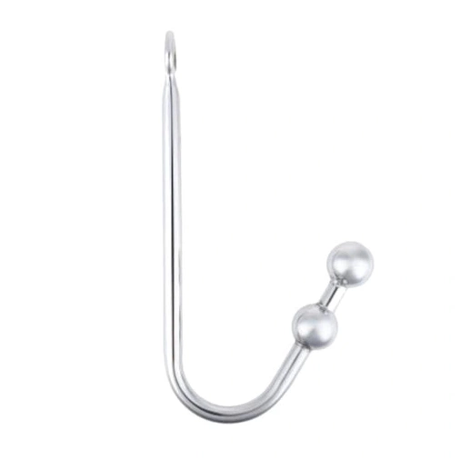 Anal 4417 Balls Steel Two Pleasurable Stainless Hook 0726